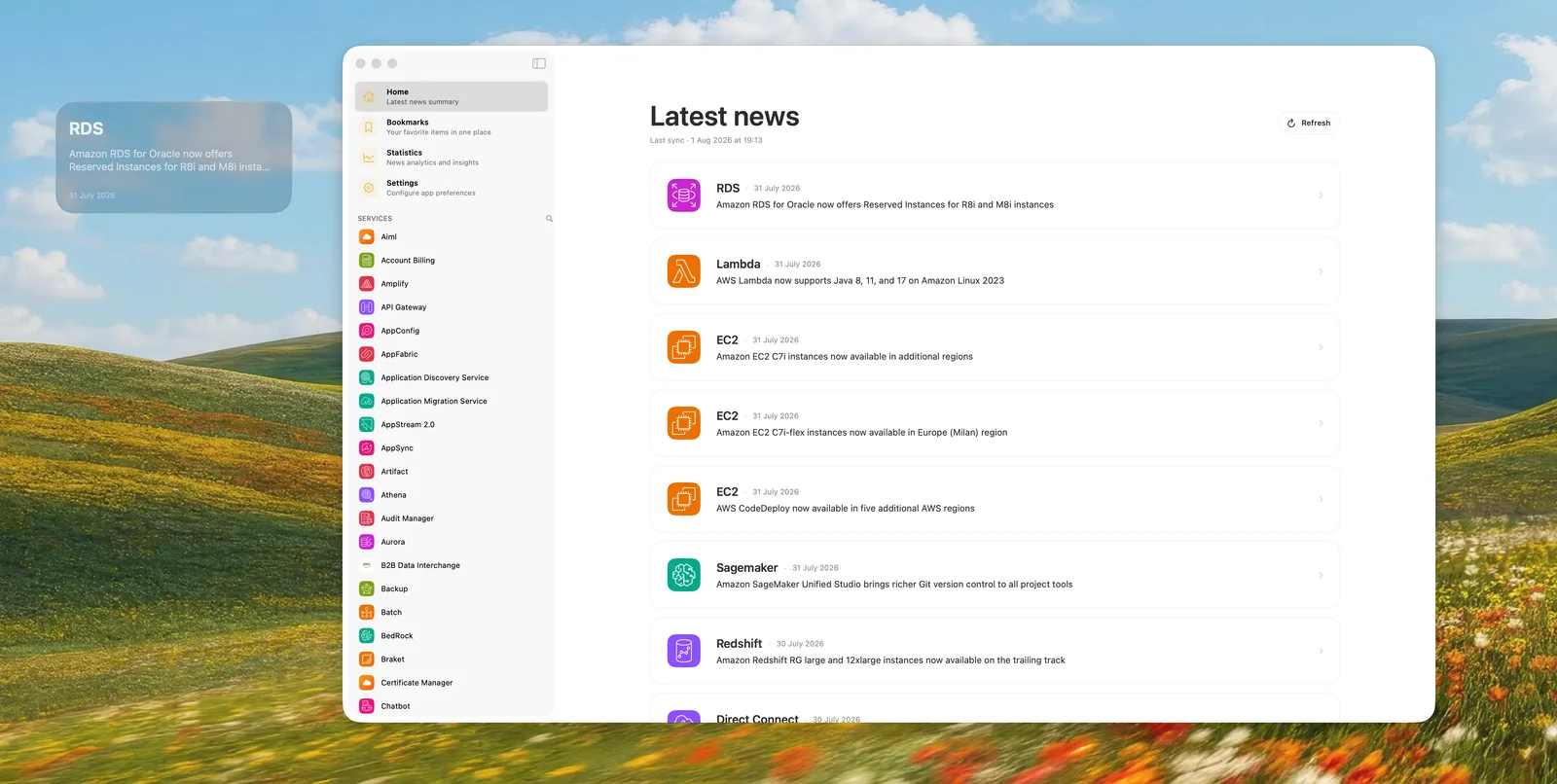Jeff app screenshot